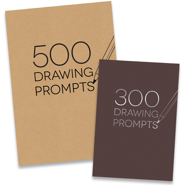 300 & 500 Drawing Prompts