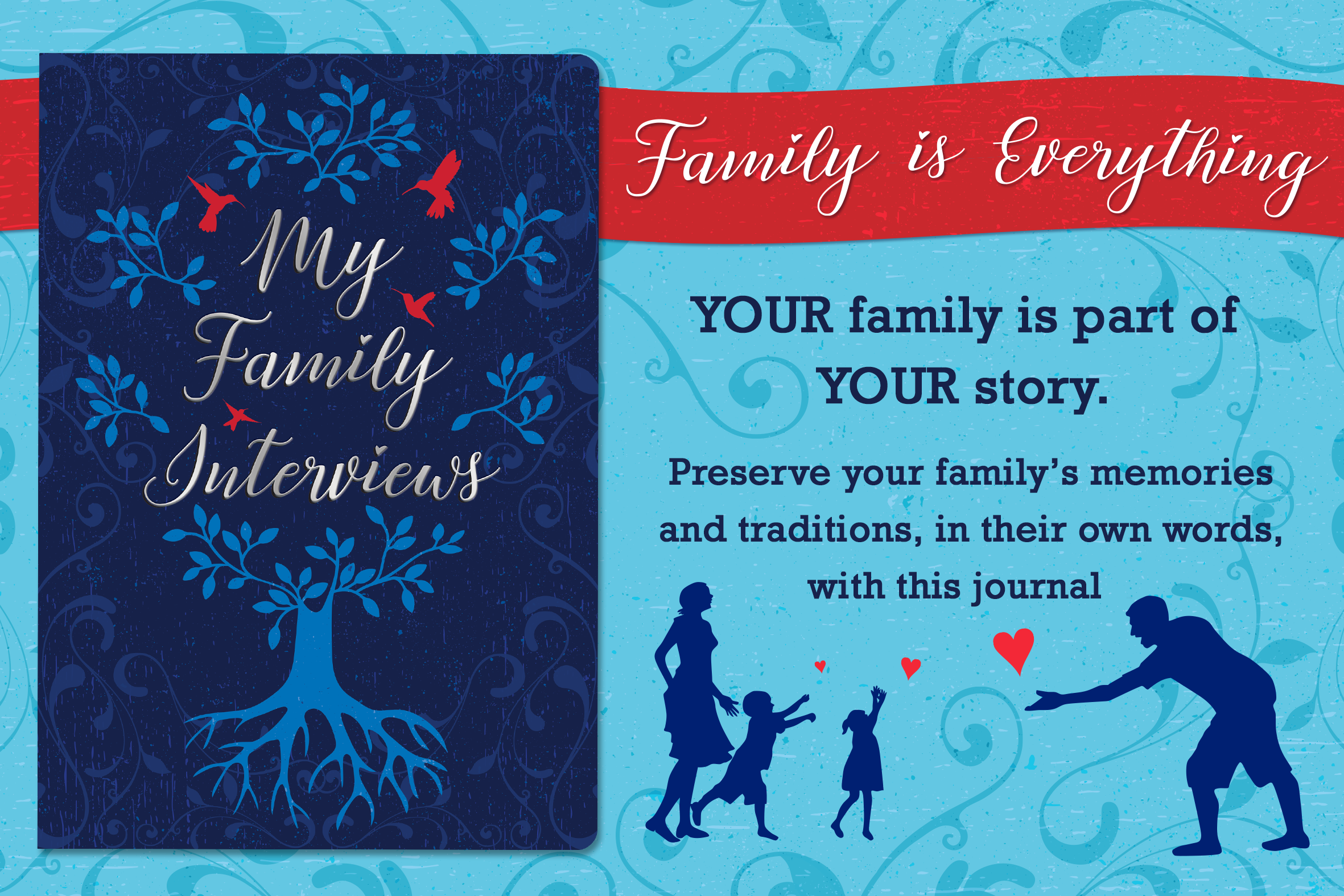 My Family Interviews Graphic