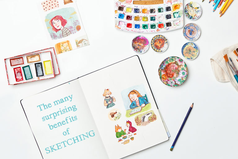 The Many Surprising Benefits of Sketching